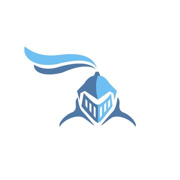 logo gladiator icon vector