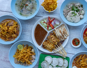 Thai Food Mixed Dishes 