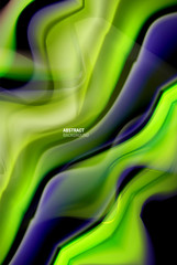 Liquid gradients abstract background, color wave pattern poster design for Wallpaper, Banner, Background, Card, Book Illustration, landing page