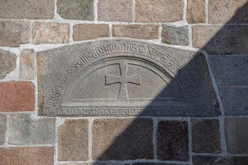 The old Gjellerup Church in Denmark