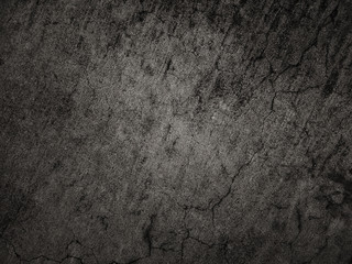 Dark cement wall background in vintage style