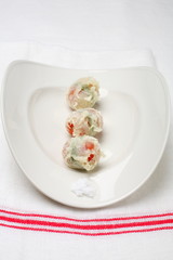 ミニトマトの天ぷら