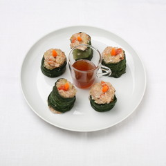 エビトマトシュウマイ