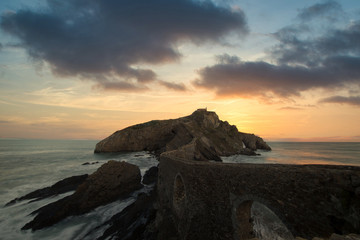 San juan de gaztelugatxe in the Basque country