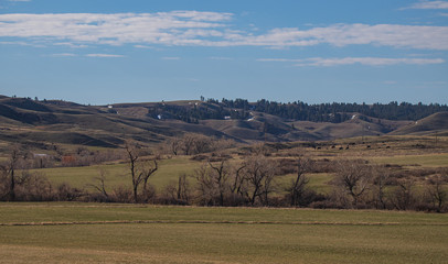 landscape in the mountains