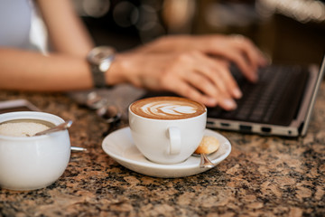 coffee break during a remote meeting