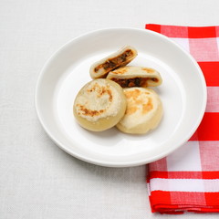 焼き立ての手作りおやき