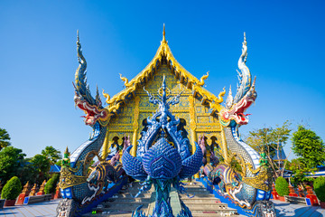 Wat Rong Seur Ten), Chiang Rai. It is one of the most beautiful temples in chiangrai Thailand-1