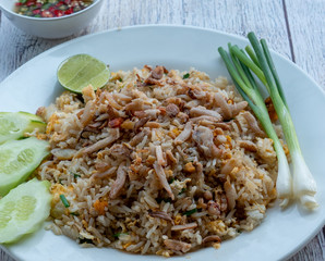 Thai Style Mixed Fried Rice Dishes 