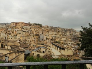 Fototapeta premium Vista di Matera (IT) 