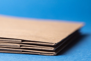 paper craft package close-up