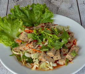 Vietnamese Sausage Salads