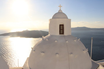church in santorini
