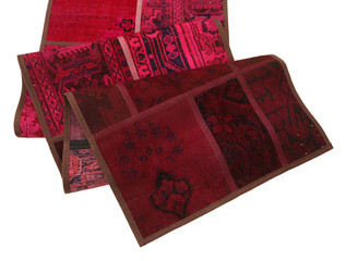 Old and modern Persian Colourful Arabesque and handmade carpet, rug gelim, patchwork, and Gabbeh...