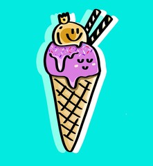 ice cream cone