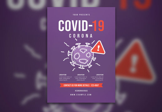 Virus Campaign Flyer Layout
