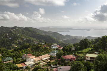 Fototapeta na wymiar The island of Martinique