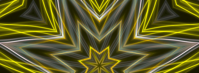 abstract multi colour banner