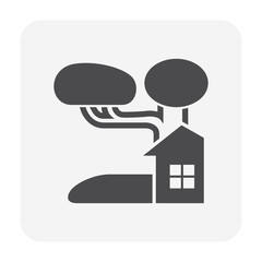 garden landscaping icon