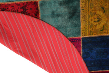 Old and modern Persian Colourful Arabesque and handmade carpet, rug gelim, and Gabbeh with the...