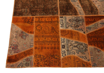 Old and modern Persian Colourful Arabesque and handmade carpet, rug gelim, and Gabbeh with the...
