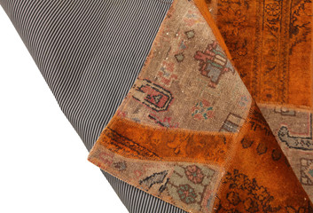 Old and modern Persian Colourful Arabesque and handmade carpet, rug gelim, and Gabbeh with the...