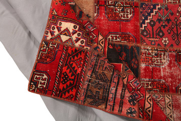 Old and modern Persian Colourful Arabesque and handmade carpet, rug gelim, and Gabbeh with the...