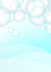 泡のイメージカット