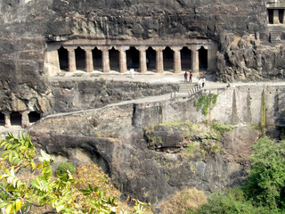 World Heritage site - Ajanta Buddhist caves in India