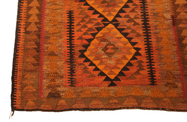Old and modern Persian Colourful Arabesque and handmade carpet, rug gelim, and Gabbeh with the...