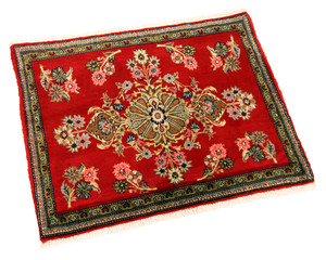 Old and modern Persian Colourful Arabesque and handmade carpet, rug gelim, and Gabbeh with the...
