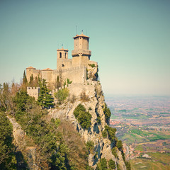 Obraz premium The first tower of San Marino