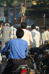 traffico in india