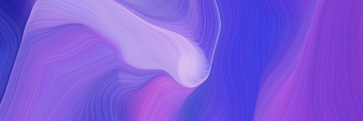 beautiful elegant graphic with slate blue, light pastel purple and dark slate blue color. abstract waves illustration