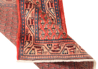 Old and modern Persian Colourful Arabesque and handmade carpet, rug gelim, and Gabbeh with the...