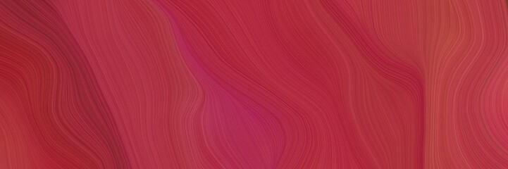 Fototapeta premium background elegant graphic with firebrick, moderate red and dark pink color. curvy background illustration