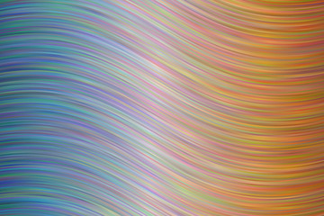 Obraz premium Blue, yellow and brown waves vector background.