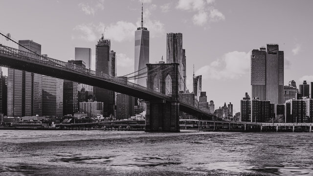 brooklyn bridge new york city © dmytyro
