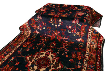 Old and modern Persian Colourful Arabesque and handmade carpet, rug gelim, and Gabbeh with the...