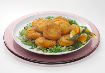 Crocchette di tonno fritte, antipasto