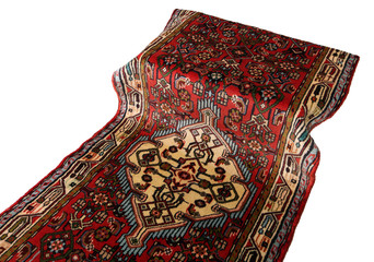 Old and modern Persian Colourful Arabesque and handmade carpet, rug gelim, and Gabbeh with the...