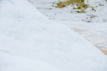 Turkey Pamukkale, in its present form without Photoshop with details and views