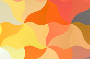 Orange and red abstract vector background. Simple pattern.