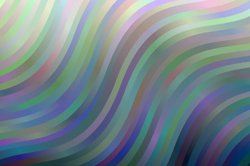 Blue and light green waves vector background.