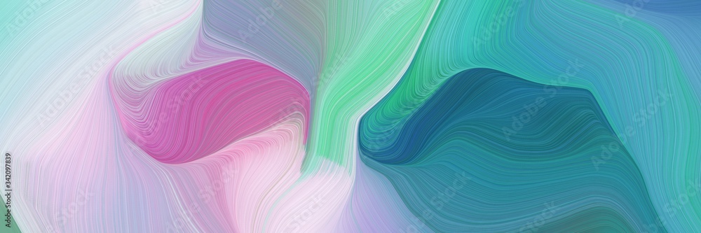 Poster smooth elegant graphic with waves. elegant curvy swirl waves background illustration with light stee