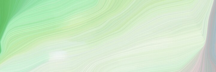 smooth beautiful elegant graphic with tea green, pastel green and light green color. contemporary waves design