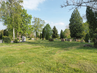 Fototapeta na wymiar Friedhofsruhe