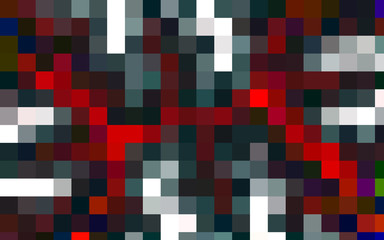 Squares abstract geometric background