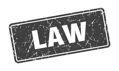 law stamp. law vintage black label. Sign