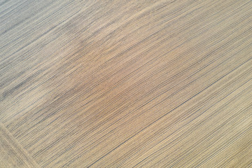 an agricultural landscape from above